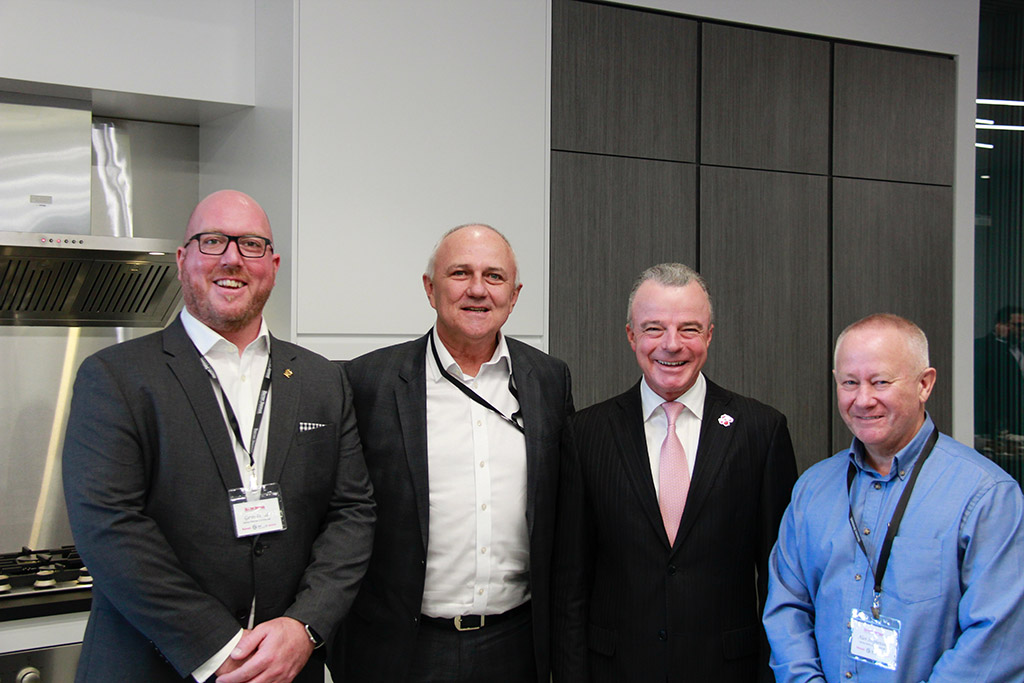 Gavin Pound David Ackery Dr Brendan Nelson and Alan Stephenson