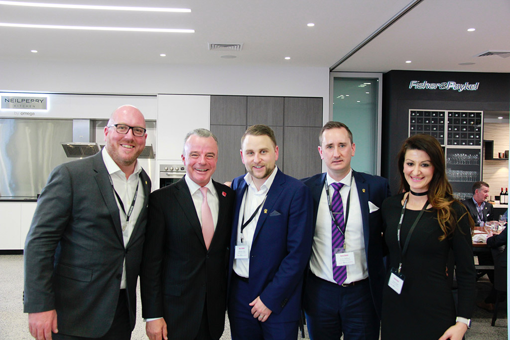 HNC team and Dr Brendan Nelson