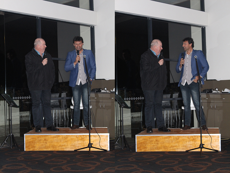 Steve Gillis and Laurie Daley