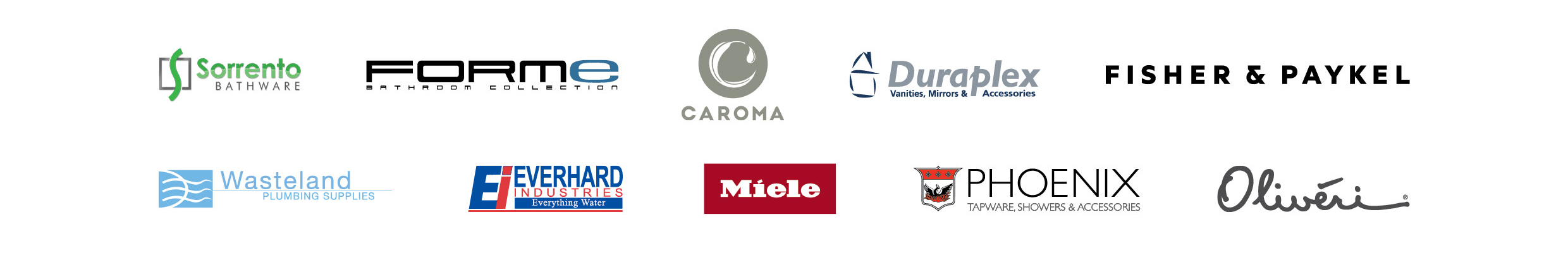 EP Residences supplier logos
